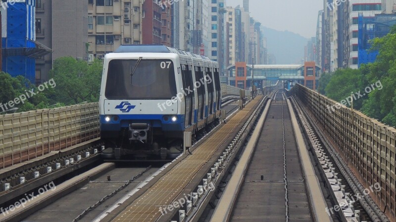 Taiwan Taipei Metro Train City