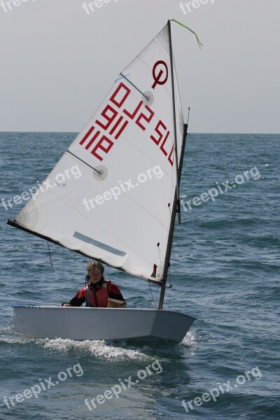 Sailing Optimist Ioda Sun Sea