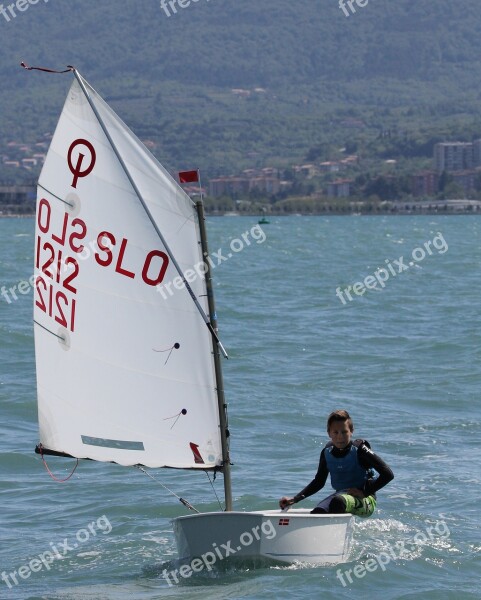 Sailing Optimist Ioda Sun Sea