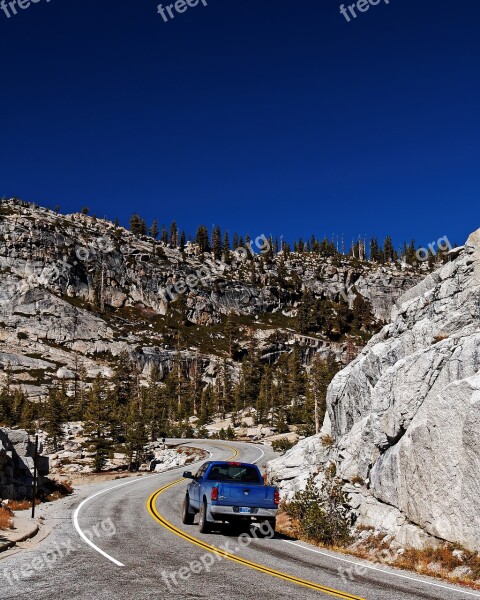 Yosemite California Usa Rock Yosemite National Park