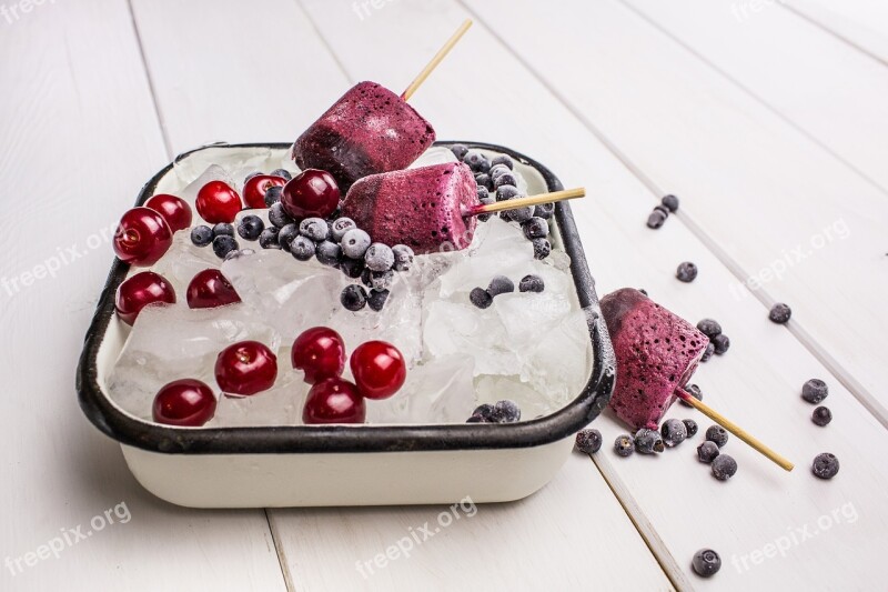 Ice Food Fruit Dessert Frozen