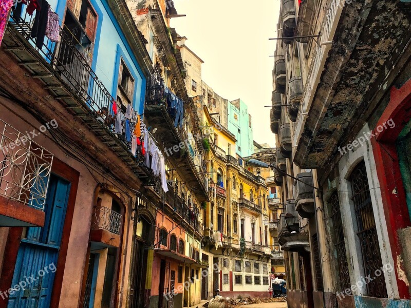 Cuba Havana Architecture City Buildings