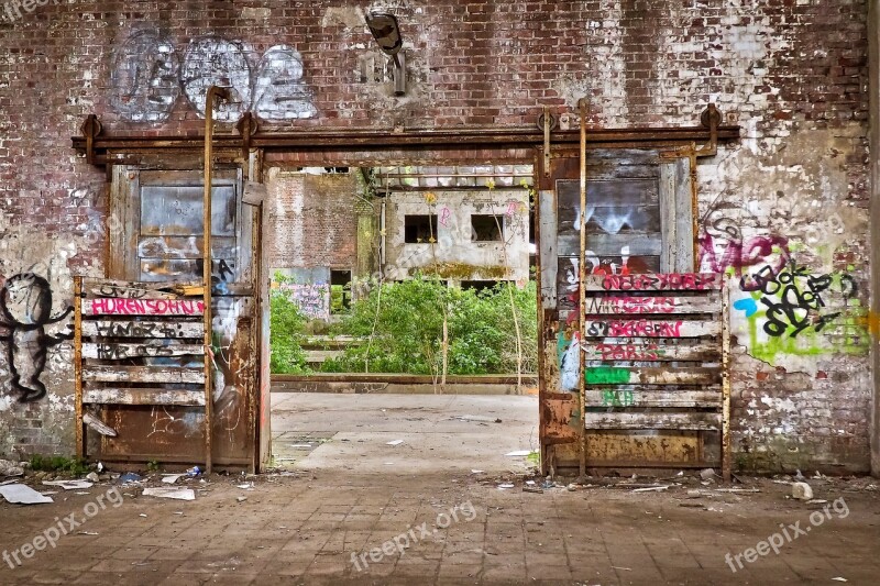 Lost Places Old Decay Ruin Railway Depot