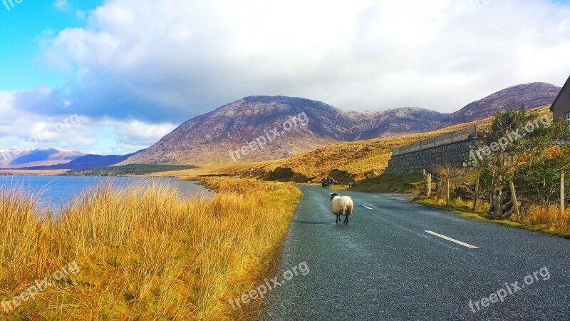 Ireland Connemara Europe Street Road