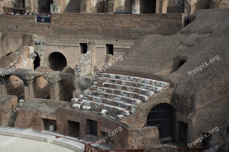 Coloseum Rome Amphitheater Ancient Italy