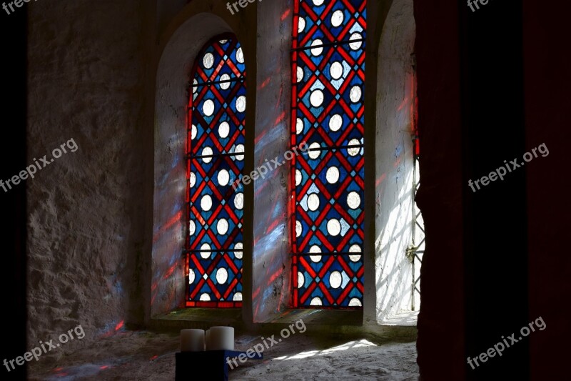 Stained Glass Chapel Anglesey Church