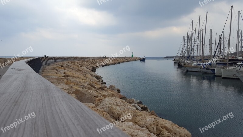 Marina Port Boat Sea Walk