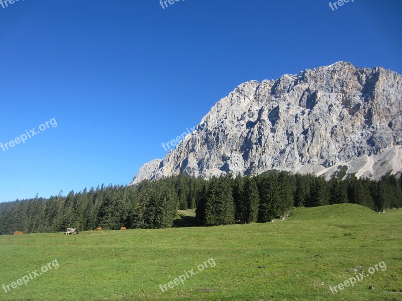 Zugspitze Mountain Hiking Climb Tyrol