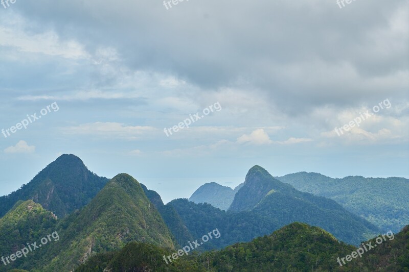 Mountains Landscape Mountain Nature Sky