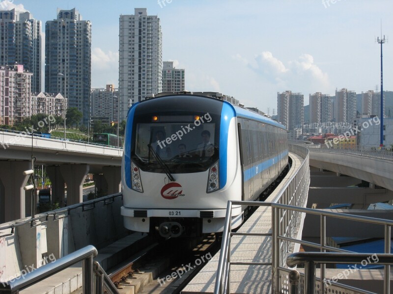 Shenzhen Metro Railway Rail Travel