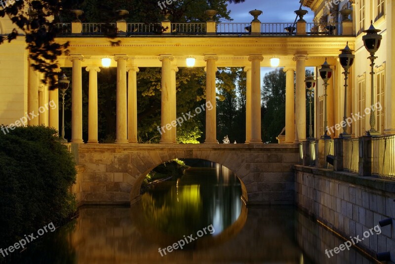 Bathrooms Royal Warsaw Night Architecture