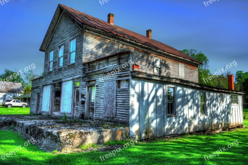 Old Building Vintage Wood Historic