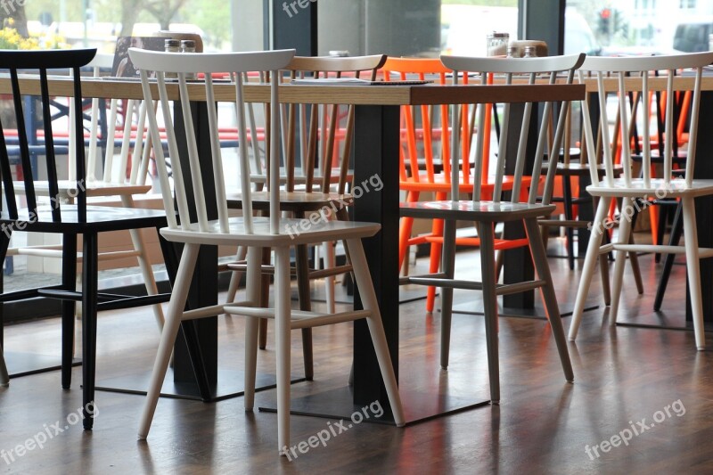 Chairs Dining Tables Gastronomy Restaurant Cafe