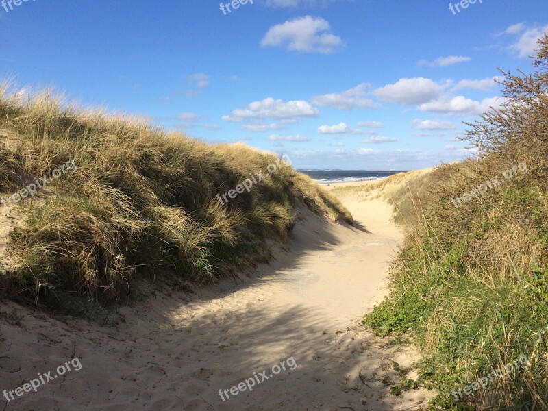 Holland Zeeland Beach North Sea Coast North Sea