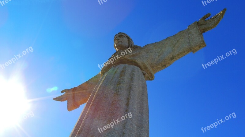 Cristo Rei Lisbon Portugal Cristo Landmark