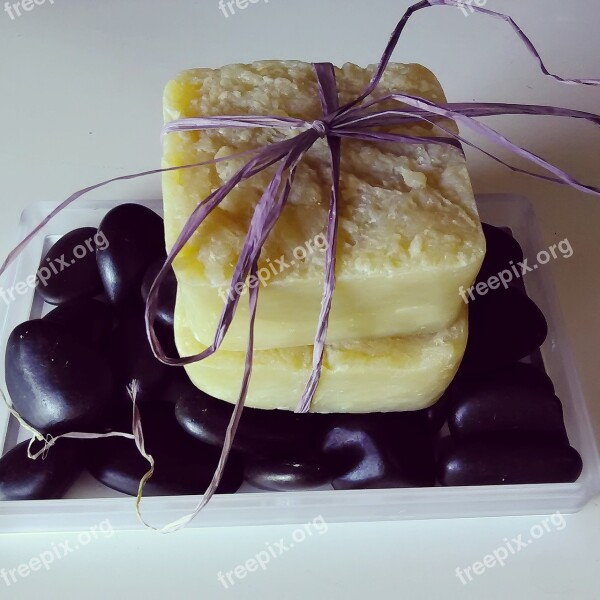 Soap Bar Natural Organic Yellow