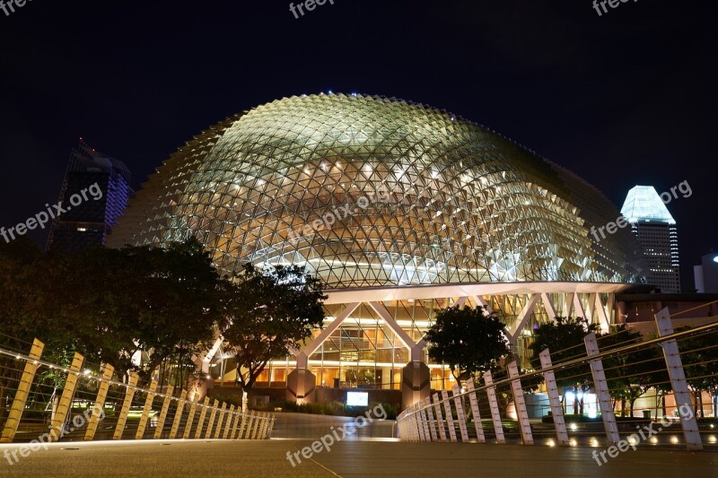 Singapore Asian Building Architecture Structure