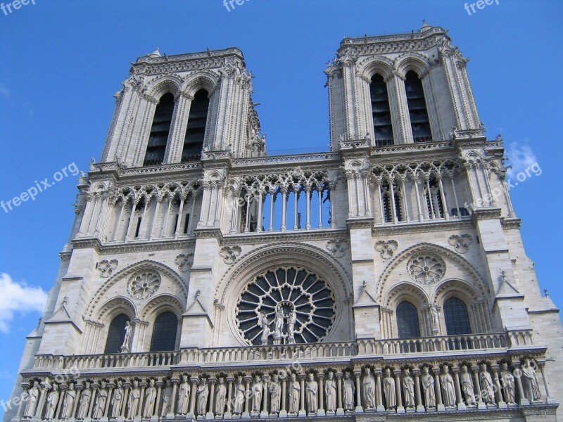 Notre Dame Paris Cathedral Church Monument