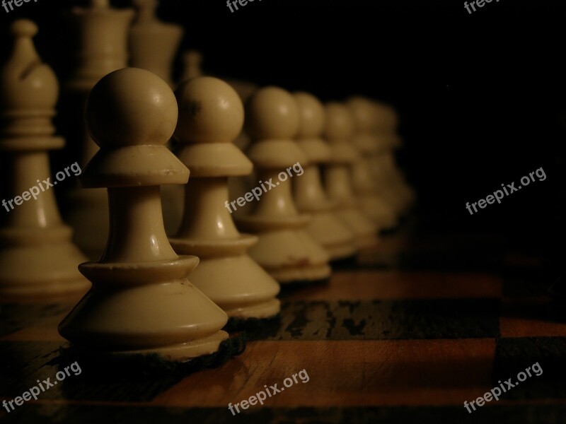 Chess Game Strategic Win The Board