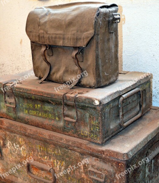 Bag Luggage Box Old Antique