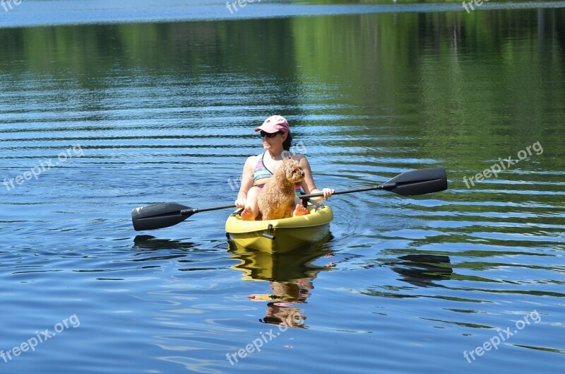 Canoe Lake Dog Paddle Lifestyle