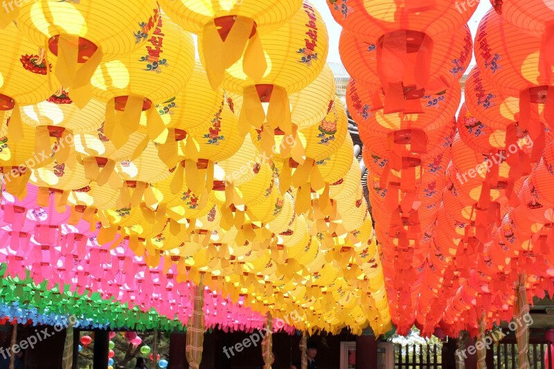 Lantern Religion Religious Buddhism Section