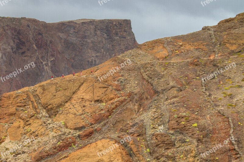 Wanderer Trail Rock Shades Of Brown Madeira