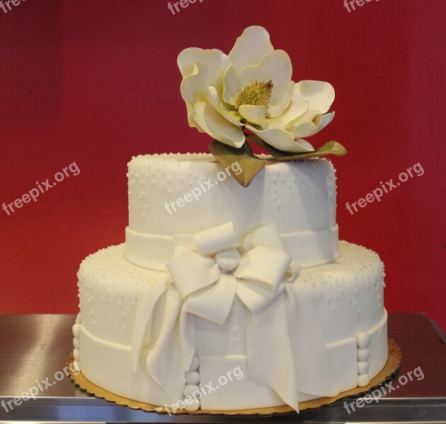 Cake Wedding Flower Wedding Cake Dessert