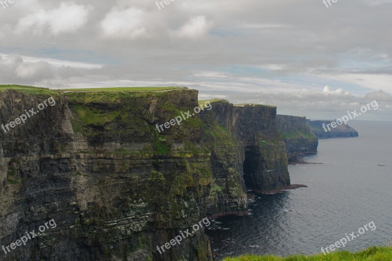 Cliffs Of Moher Ireland Ocean Free Photos