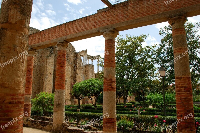 Merida Extremadura Theatre Old Hispanorromano