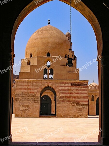 Ibn Tulun Mosque Cairo Egypt Africa