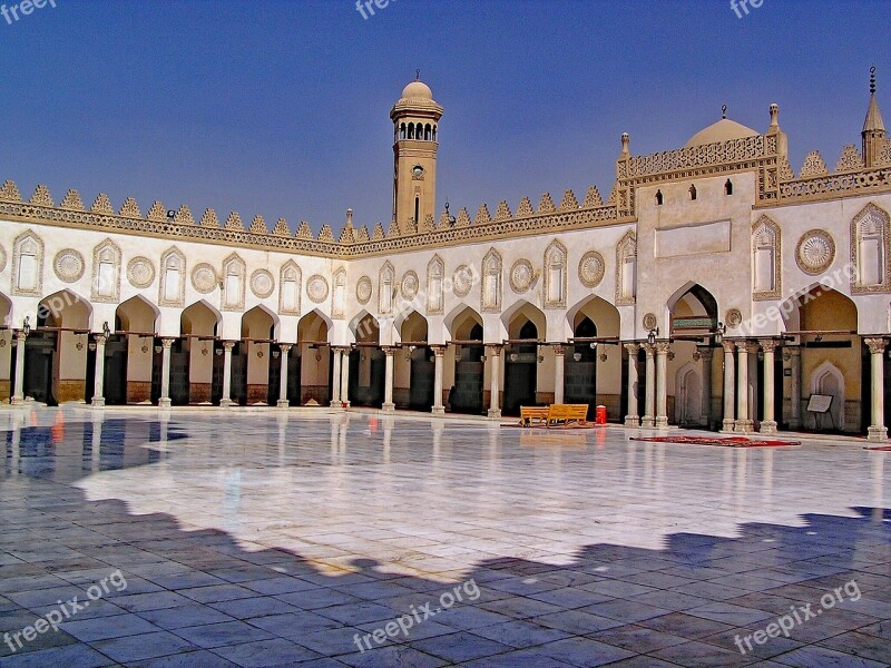 Al Azhar Mosque Cairo Egypt Africa