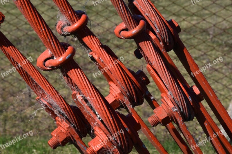 Anchor Reins Steel Support Free Photos