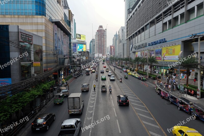 Bangkok Thailand Street Bangkok Street Platinum Fashion Mall