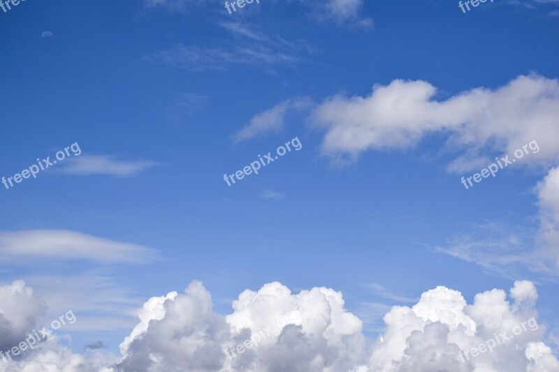 Sky Blue Cloud Blue Sky Blue Sky Clouds