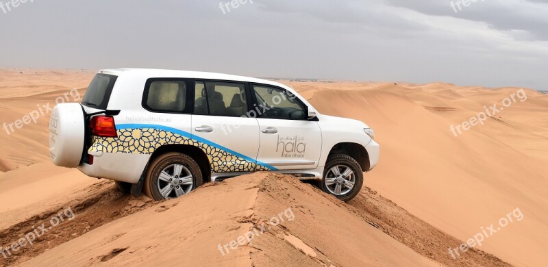 Dune Safari Abhu Dhabi Tourism Nature