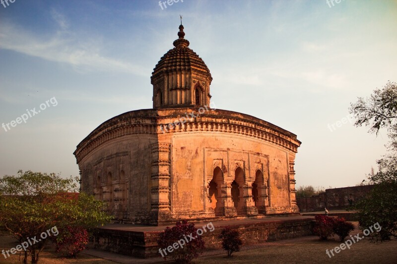 Temple Indian Temple Terracotta Temple Bishnupur Temple Free Photos