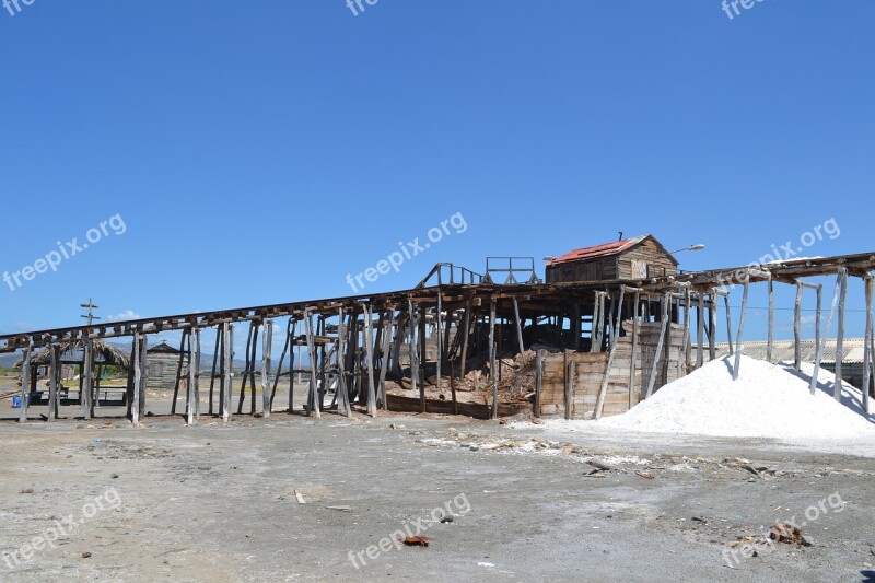 Salt Salt Factory Saline Sea Salt Sodium Chloride