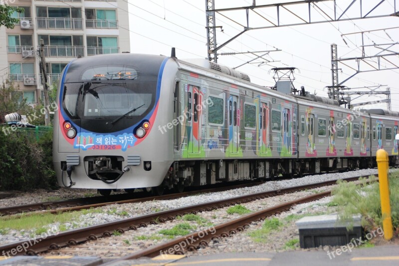 Train Subway Republic Of Korea South Korea Subway Transportation