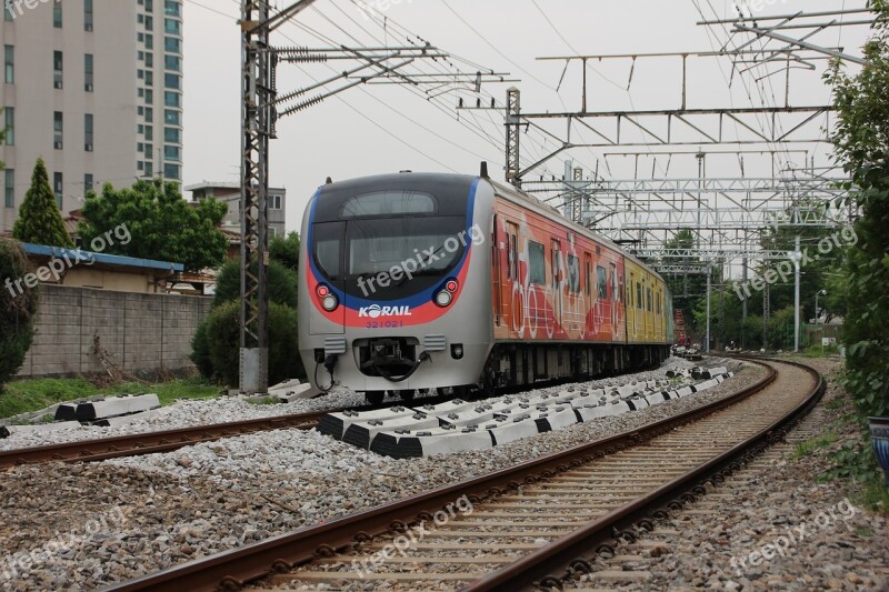 Train Subway Republic Of Korea South Korea Subway Transportation