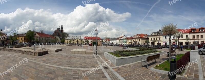 Olkusz Panorama Architecture The Market History