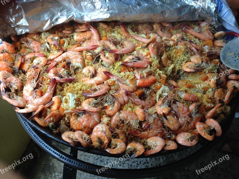 Shrimp Party Paella Lula Confraternization