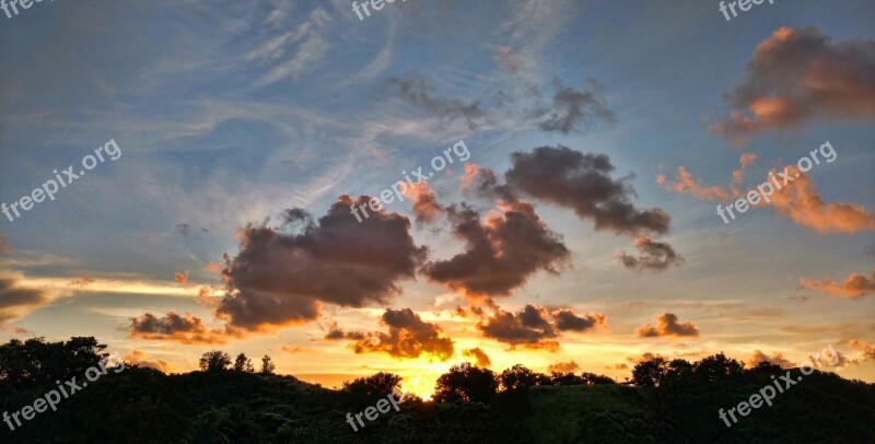 Sunset Havana Cuba Free Photos