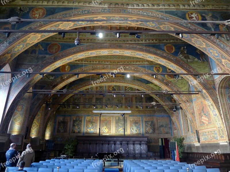 Perugia Sala Dei Notari Priori Palace Notaries Guild