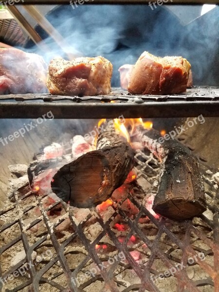 Smoker Smoke Steak Grill Tenderloin