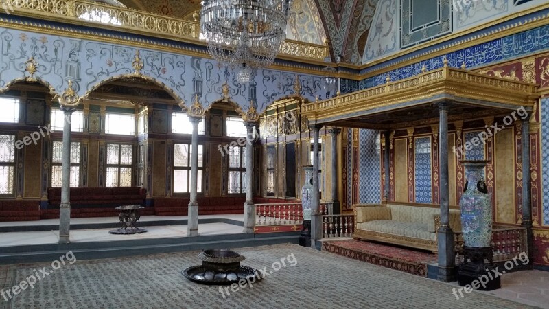 Istanbul Topkapi Palace Imperial Hall Free Photos