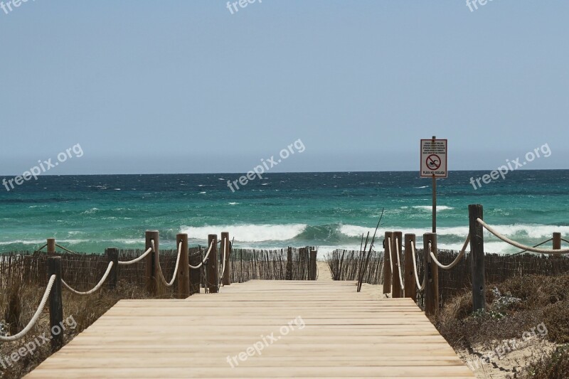 Walk Beach Path Coastal Gateway