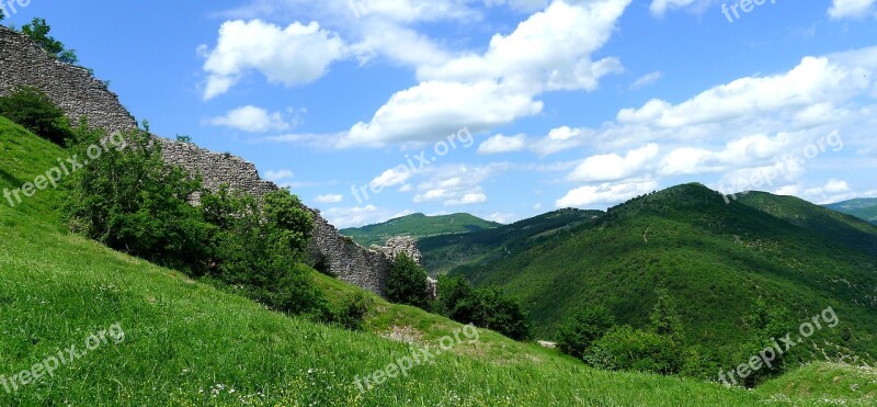 Assisi Rocca Landscape Unesco Fortress