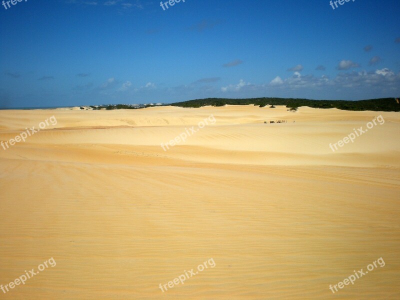 Sand Dunes Natal Sky Beach