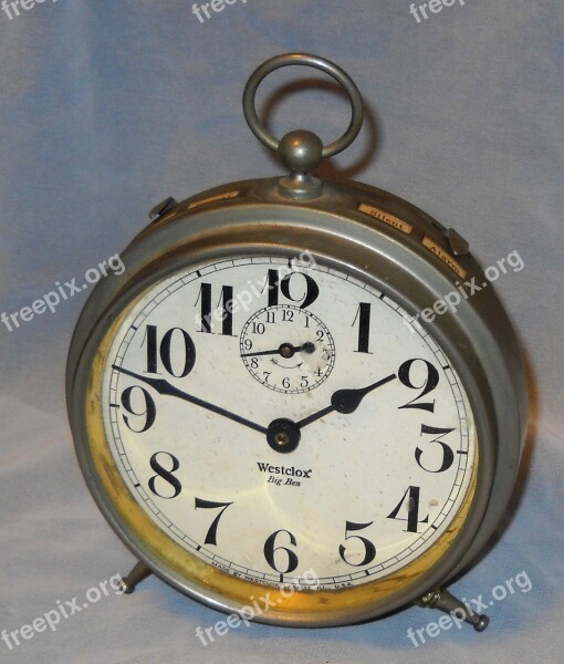 Alarm Clock Big Ben Vintage Antique Alarm